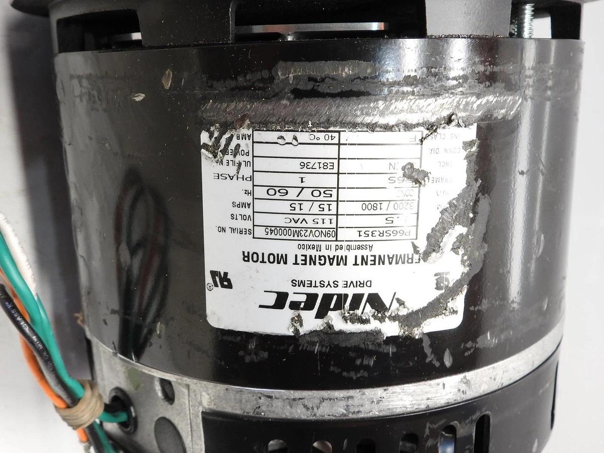 New Genuine Nidec P66SR351 Permanent Magnet Drive Motor 1.5HP 115V