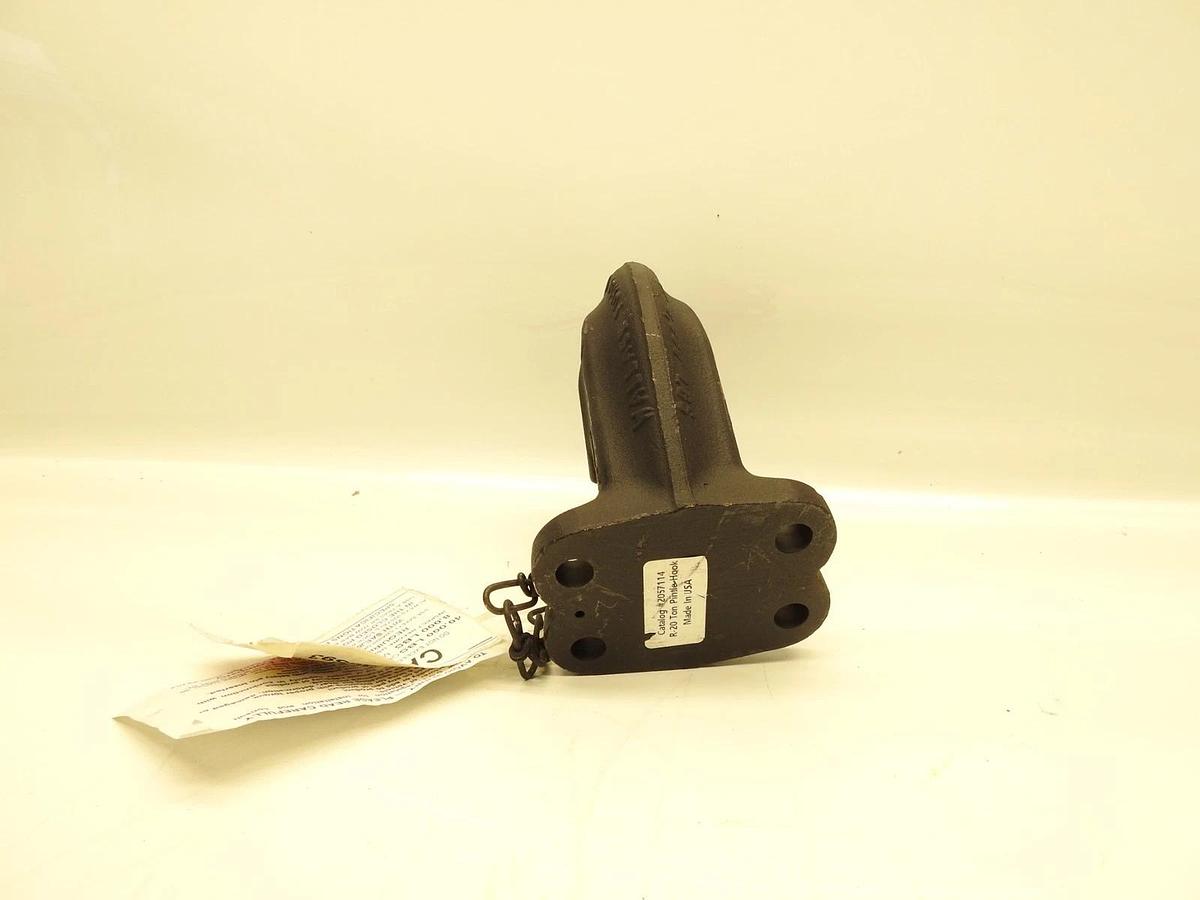 Wallace forge 2057114 Black Steel R-20 Ton Rigid Mount GTW Pintle Hook