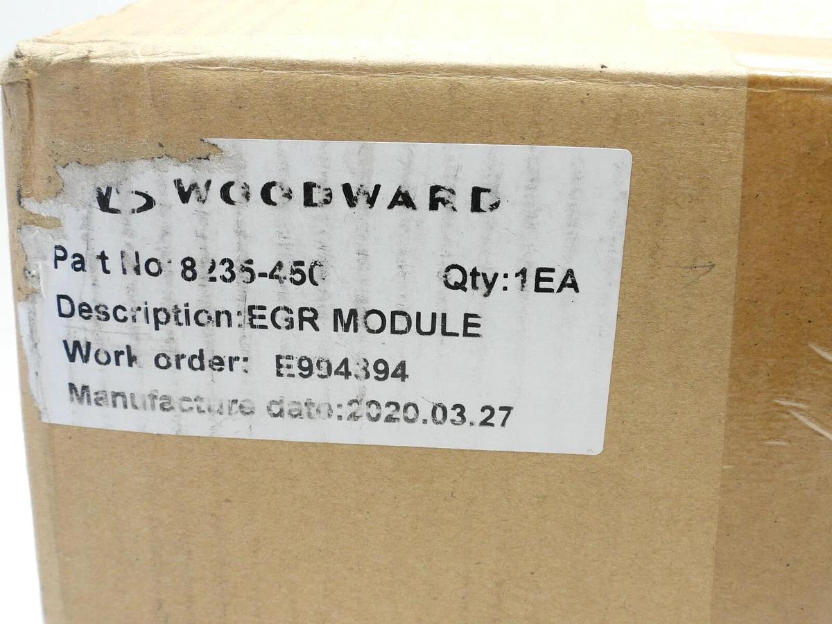 Woodward 8235-450 EGR Module-Mixer G6-MIX/SDEC S00037340+01