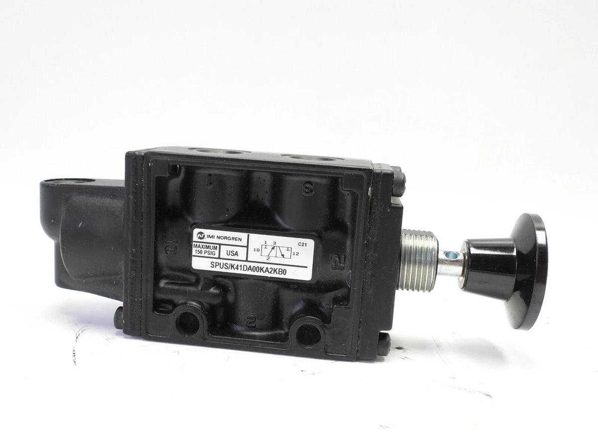IMI NORGEN MANUAL VALVE SPUS/K41DA00KA2KB0 150 PSIG NEW