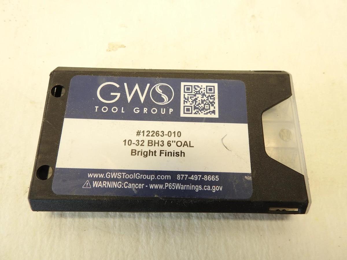 GWS Tool Group 12263-010 10-32 H3 6" OAL ThreadFloer Form Tap