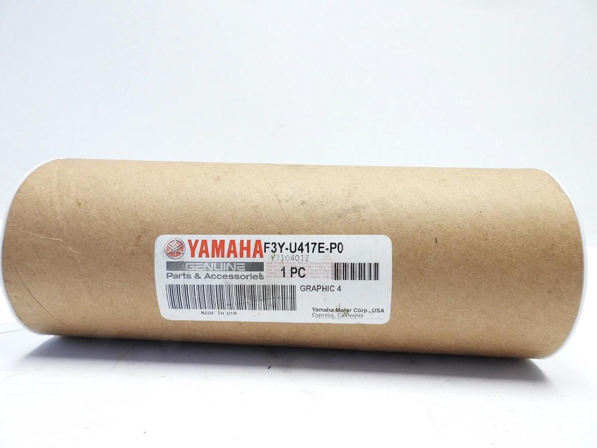 New 2021 YAMAHA EX SPORT Graphic 4 (Rh) For Black F3Y-U417E-P0-00