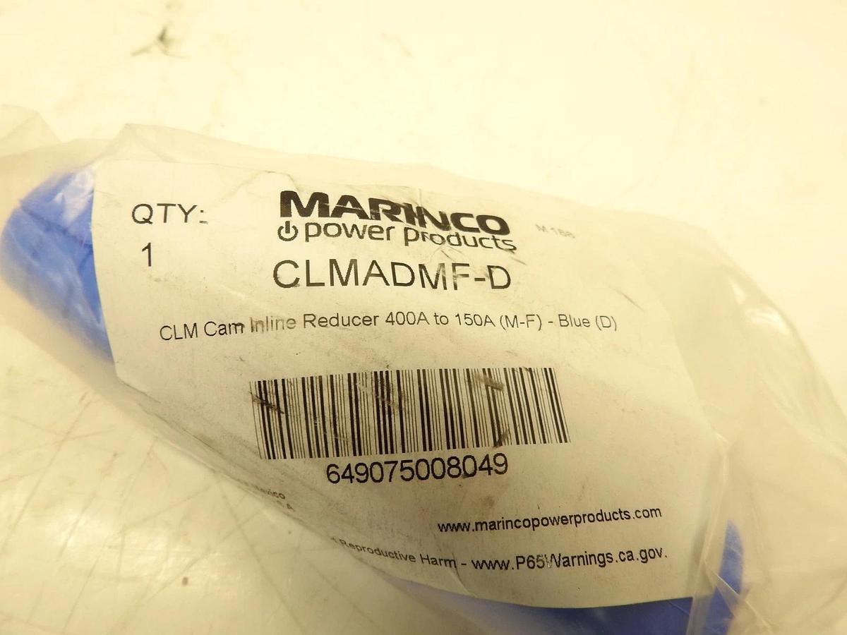 (MARINCO) CLMADMF-D CLM Reducer 400A to 150A (M-F) - Blue (D)