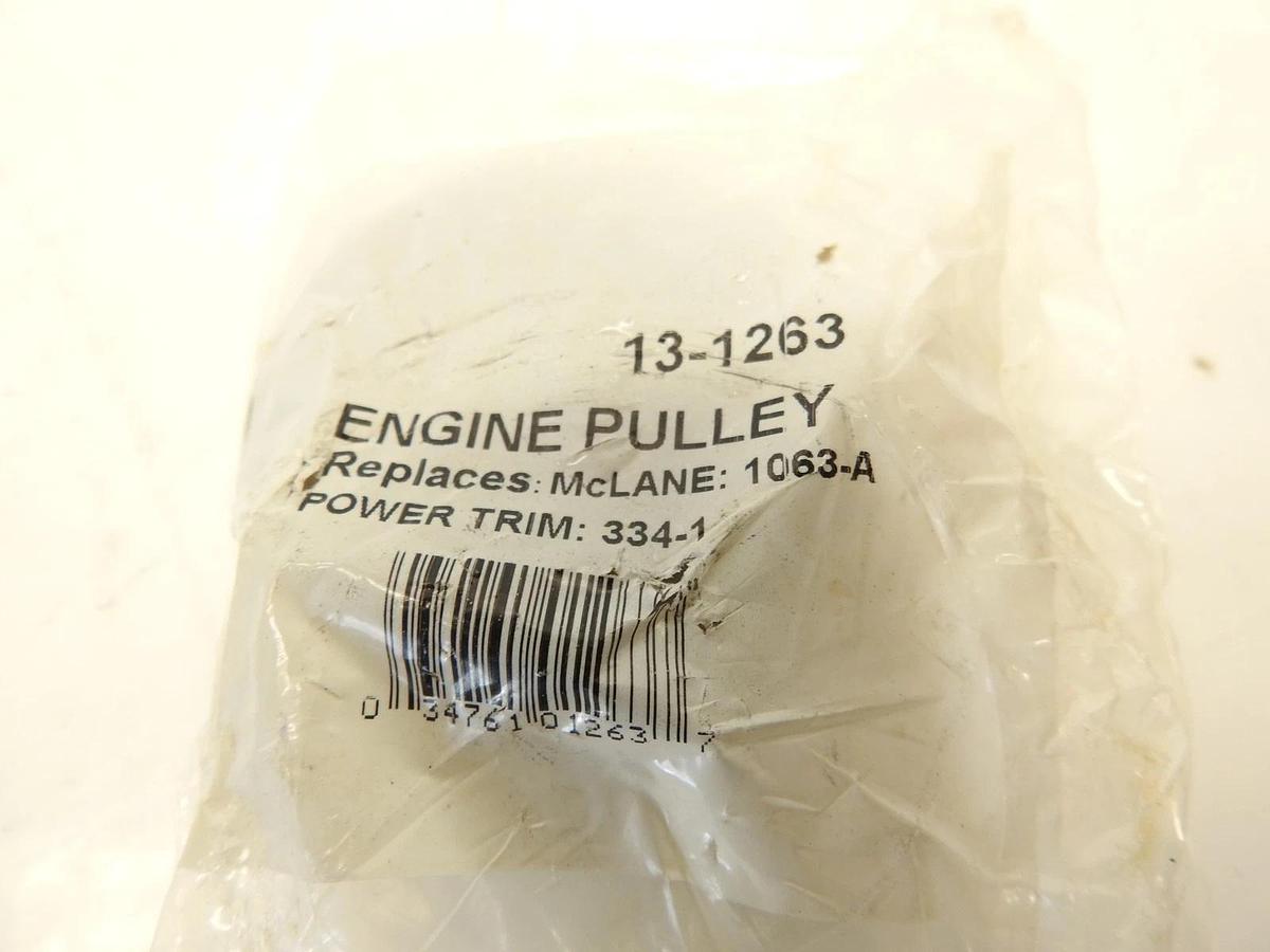 Engine Pulley for Power Trim 334-1, Mclane 1063-a