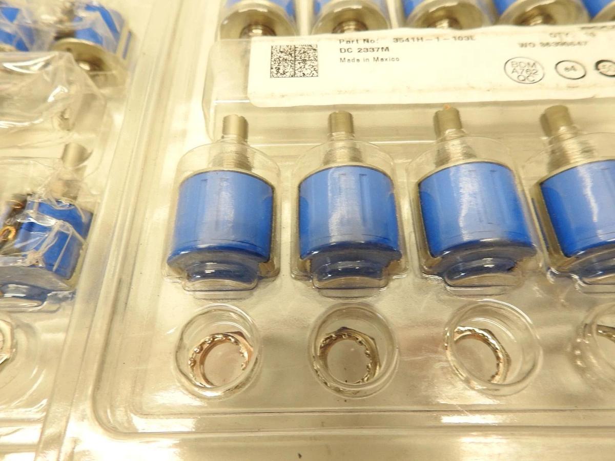 Lot Of 20 NEW BOURNS 3541H-1-103L Hybitron Precision Potentiometer 10 kOhms 2W -