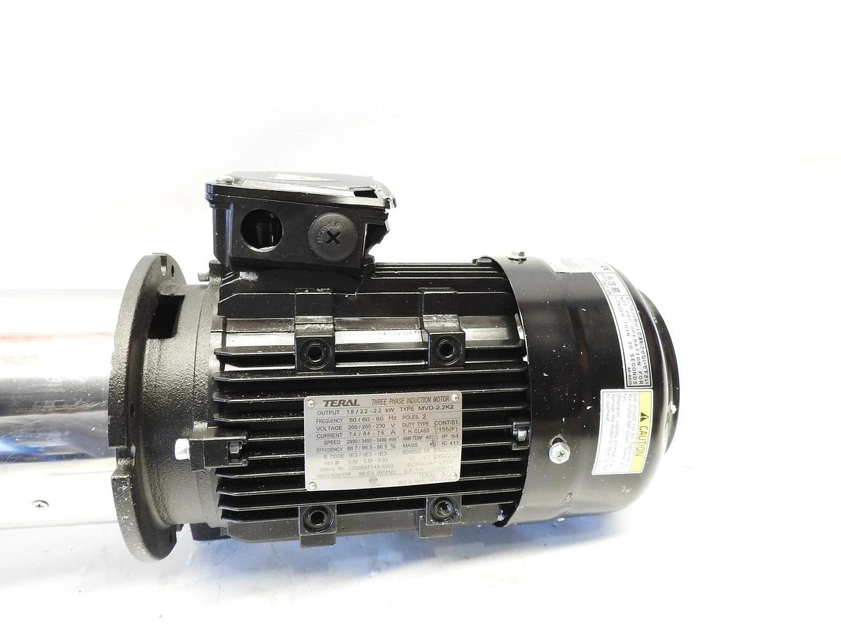 New Genuine Teral LBK4-70/6-E Coolant Pump 50/60Hz 200/230V