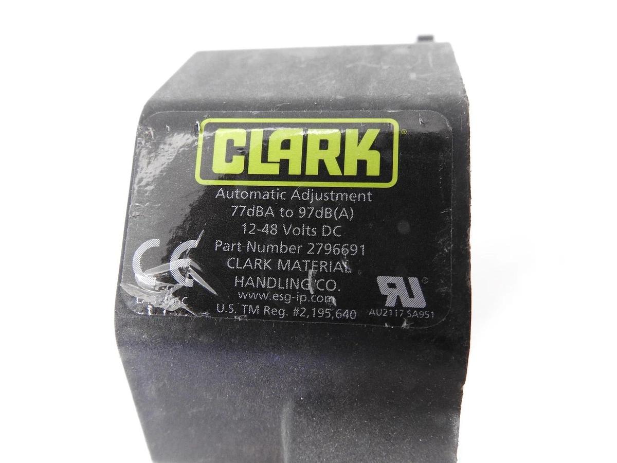 Lot Of 10 Clark 2796691 Back up Alarm 2000 Series 12-48 Volts 4" X 3" X 2" Black