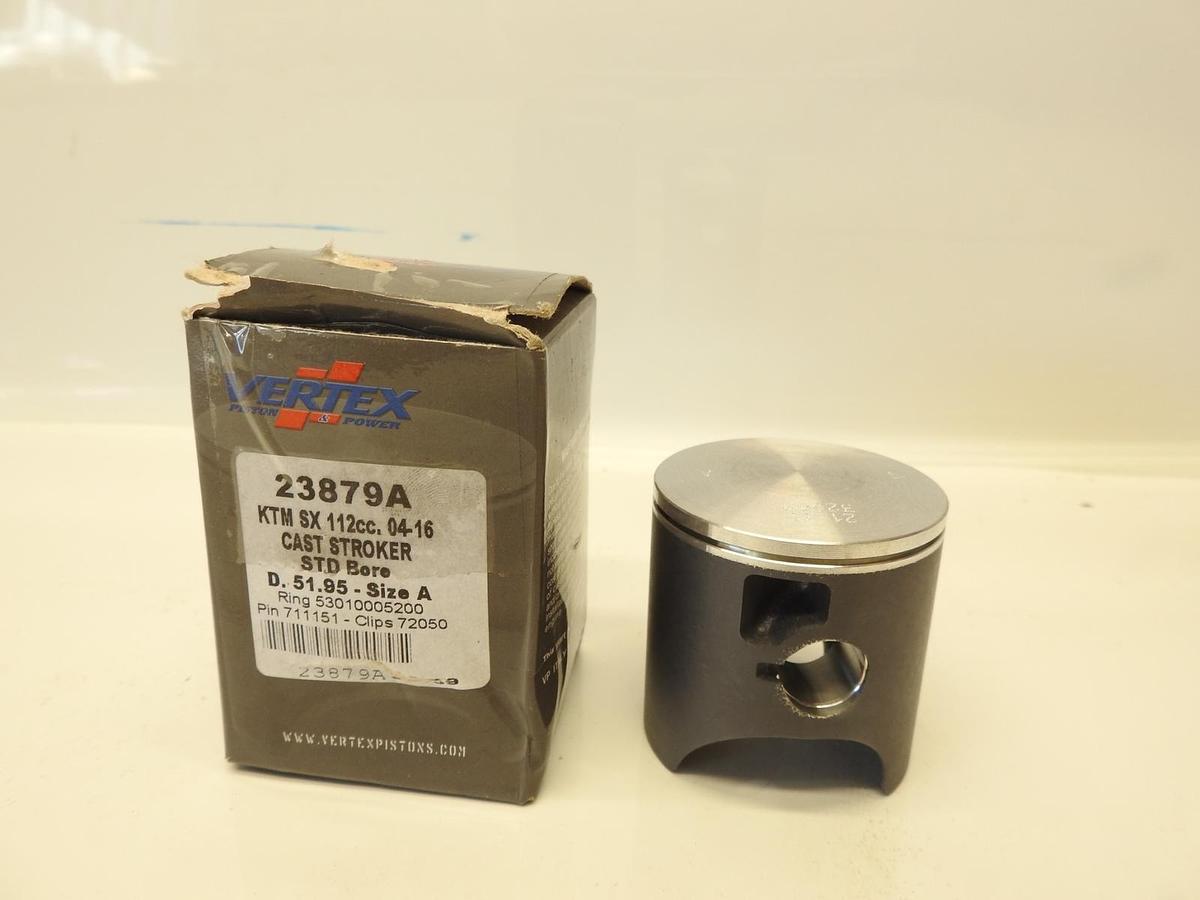 Vertex Piston Kit Std, 51.95 mm, KTM 105 SX 2004-2016
