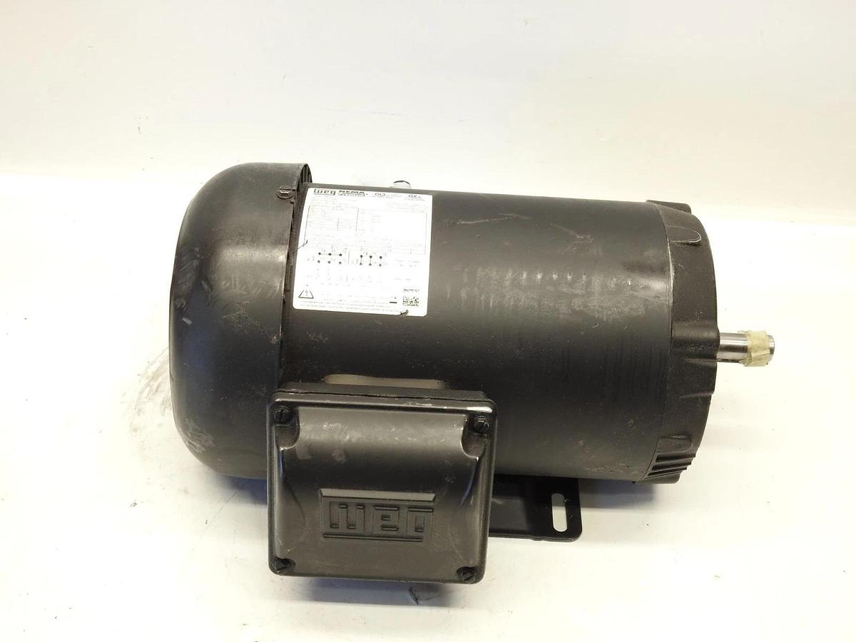 Weg 00118ET3E56C-S Ac Motor 56c 3ph 1hp 1765rpm 230/460v-ac