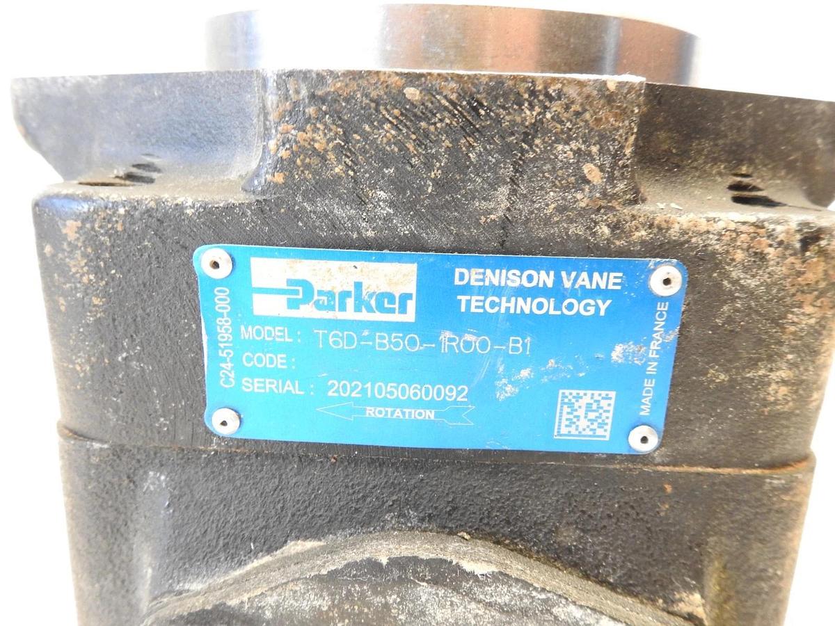 New Oem Parker Denison T6D-B50-1R00-B1 Hydraulic Vane Pump T6D B50 1R00 B1