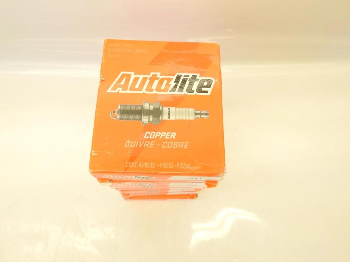 Lot Of 32 Autolite 437 Nickel Spark Plug Copper Non-Resistor