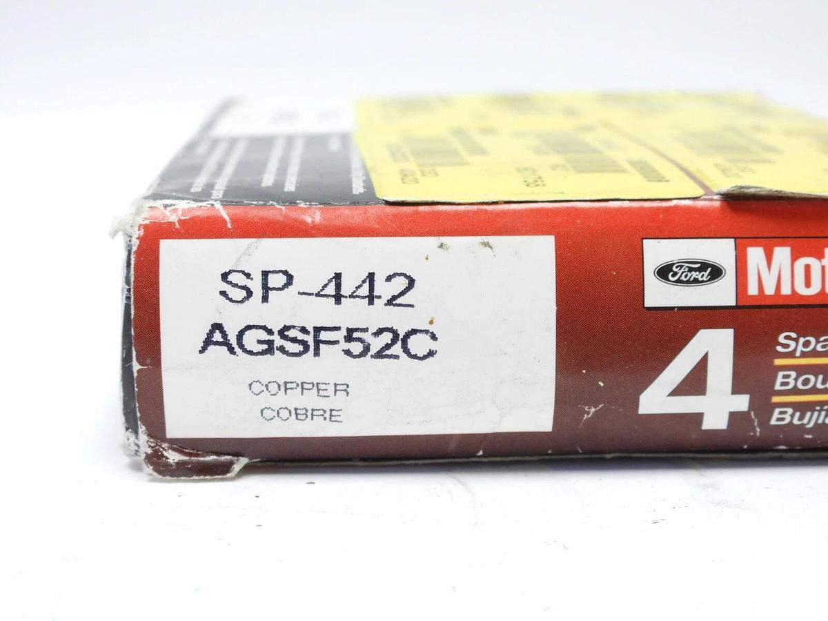 Spark Plug-VIN: 3 MOTORCRAFT SP-442 4 Pack