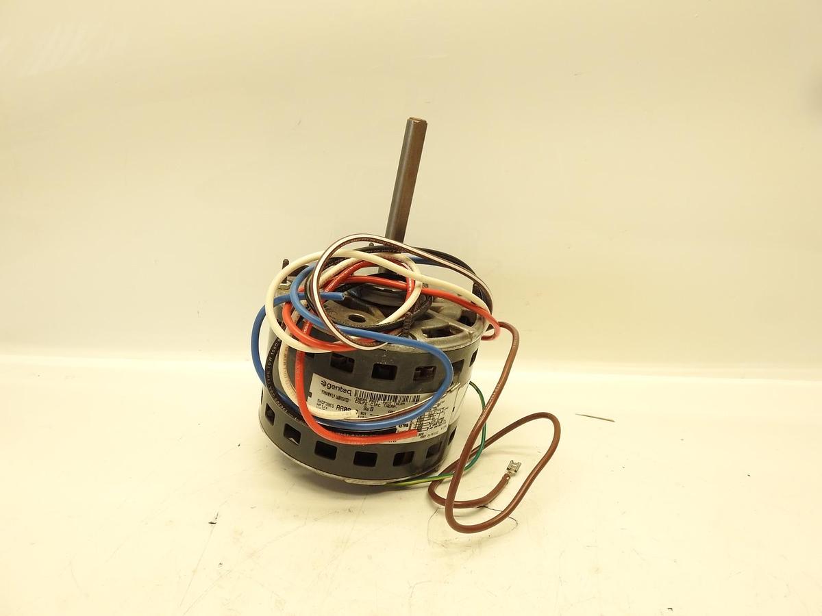 Genteq 5KCP39EG HP 1/4 RPM 1075 Motor AA10AS 60Hz 208-230v Amp 2.0