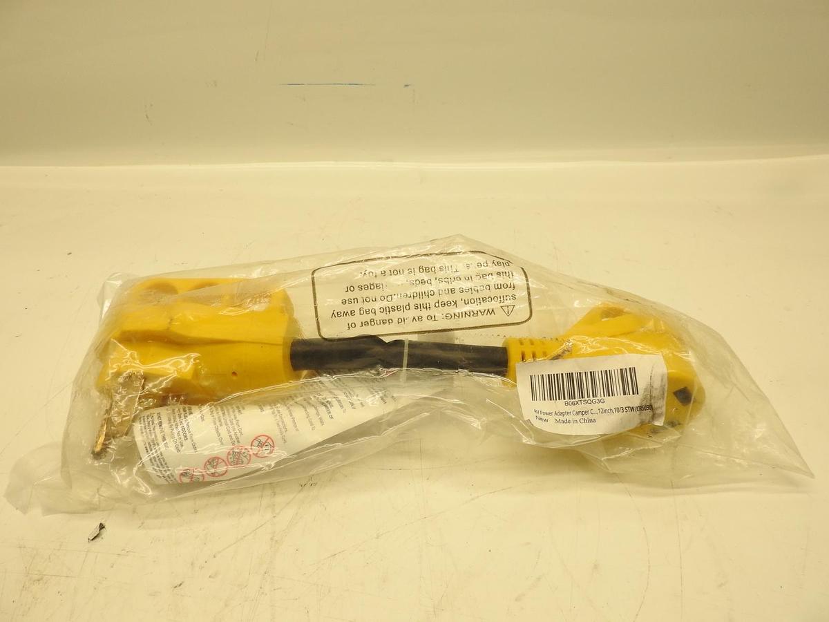 New RV Power Adapter Cord 50amp Male to 30amp Female