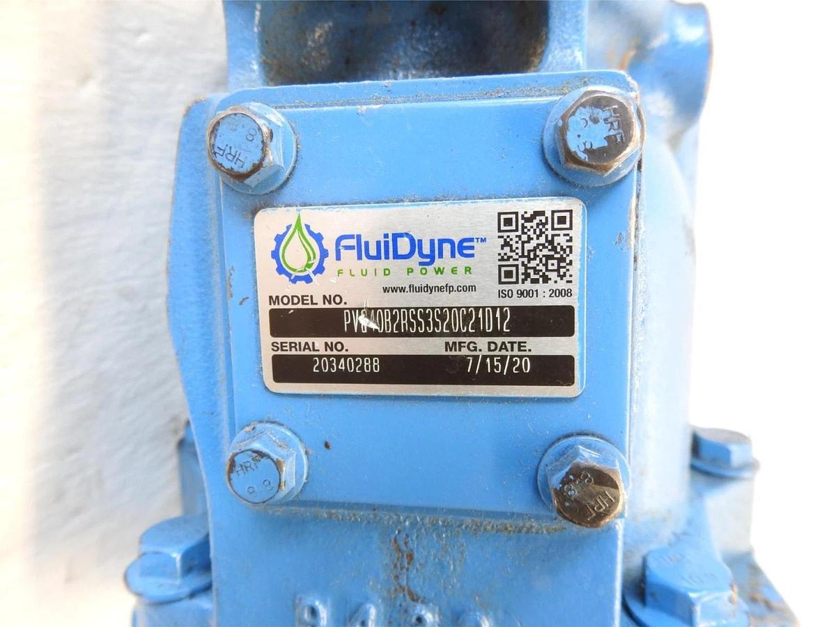 New Genuine Fluidyne Piston Pump PVQ40B2RSS3S20C21D12