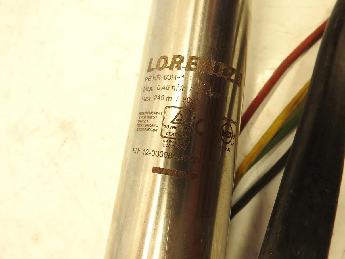 New Genuine lorentz HR-03H-1 Ecdrive 1800-hr Submersible solar Pump
