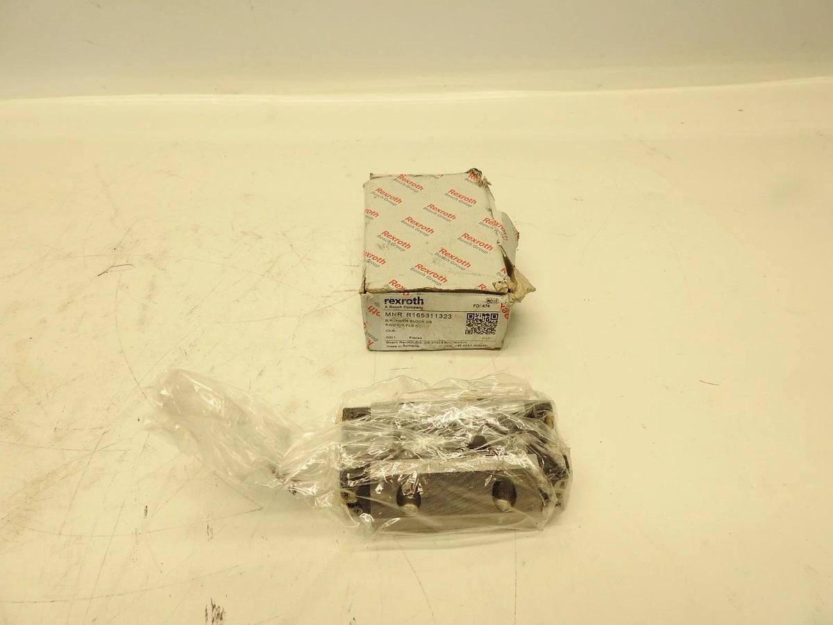 Bosch Rexroth Ball Runner Block Carbon Steel KWD-015-FLS-C1-H-1 R165311323