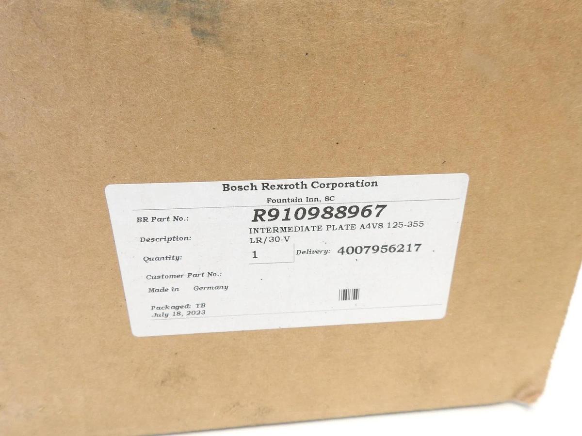 OEM BOSCH REXROTH R910988967 / R910988967 (BRAND NEW)