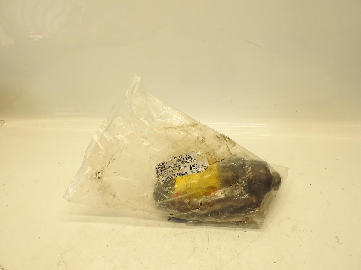 MSC 06921928 Center Pull Hoist Ring: Screw-On, 8,000 lb Working Load Limit