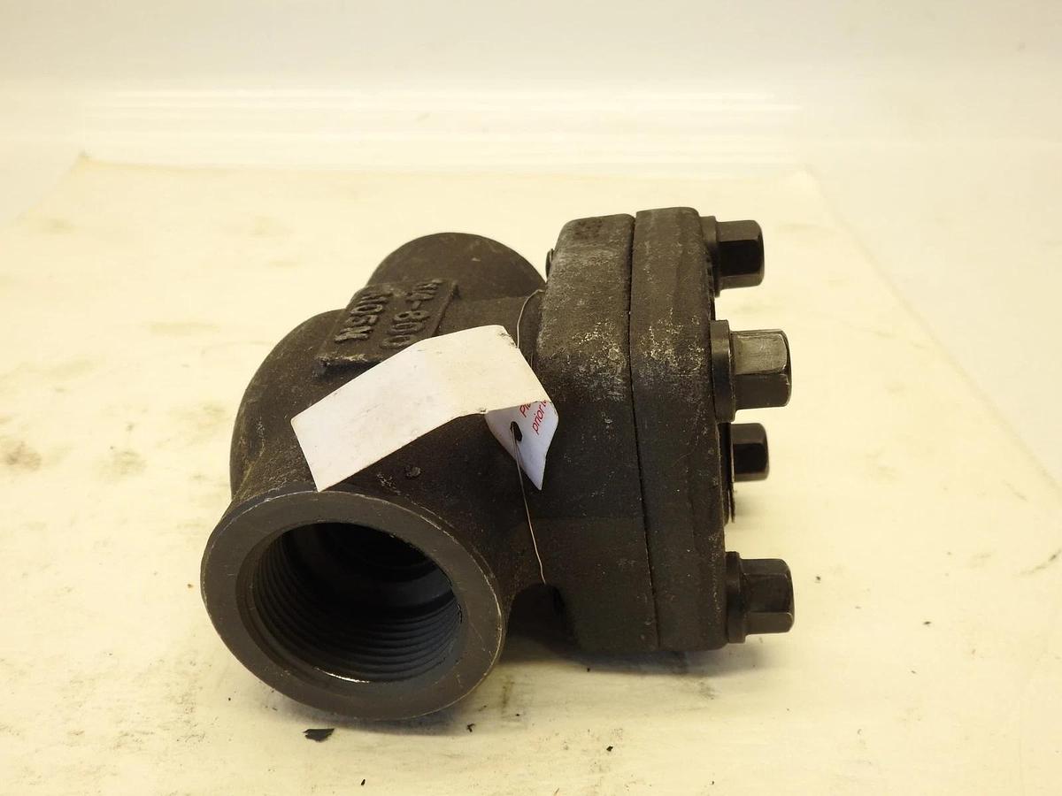 Powell Gate Valve Forged Steel A105N Threaded 1 1/4-800