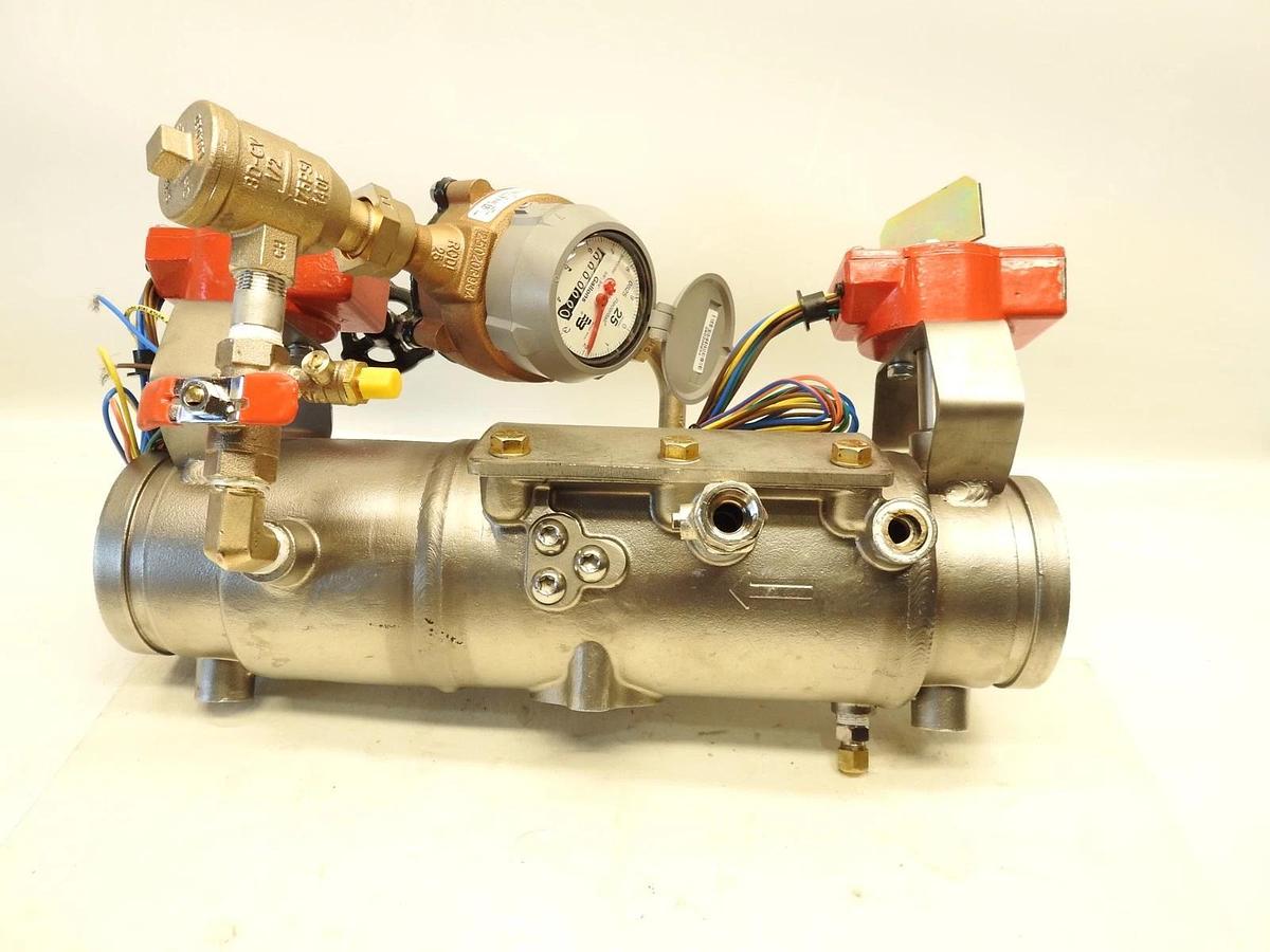 New 4" Ames Deringer 50 (RPDA-II) Reduced Pressure Detector Backflow Preventer