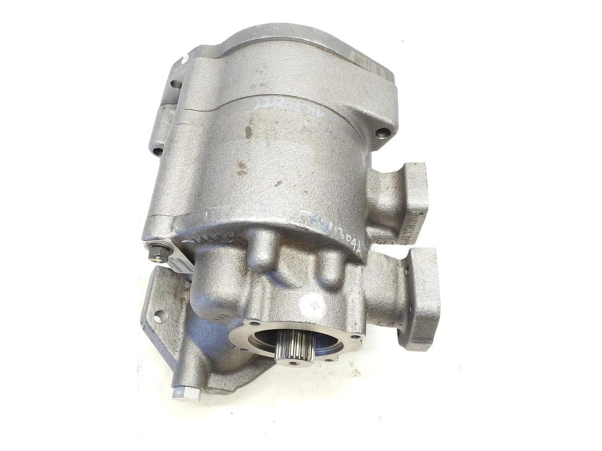 New Oem Cat 133-1403 3 Section Hydraulic Gear Pump For D7R D7R II D6R D6R II 572