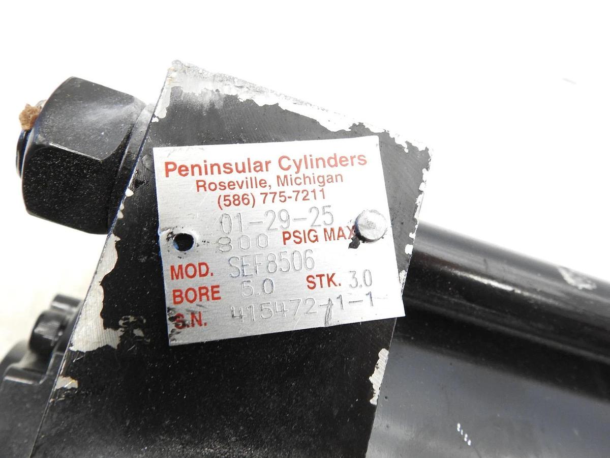 New Genuine Peninsular Cylinders SEF8506 Tandem Cylinder 800 PSIG MAX 5.0 Bore 3