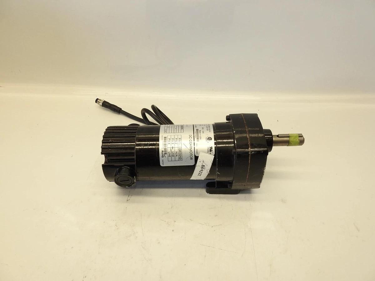 Bison 011-100-1013 DC Gearmotor for Roach Roller Conveyor 1/14Hp 130VDC 183 RPM