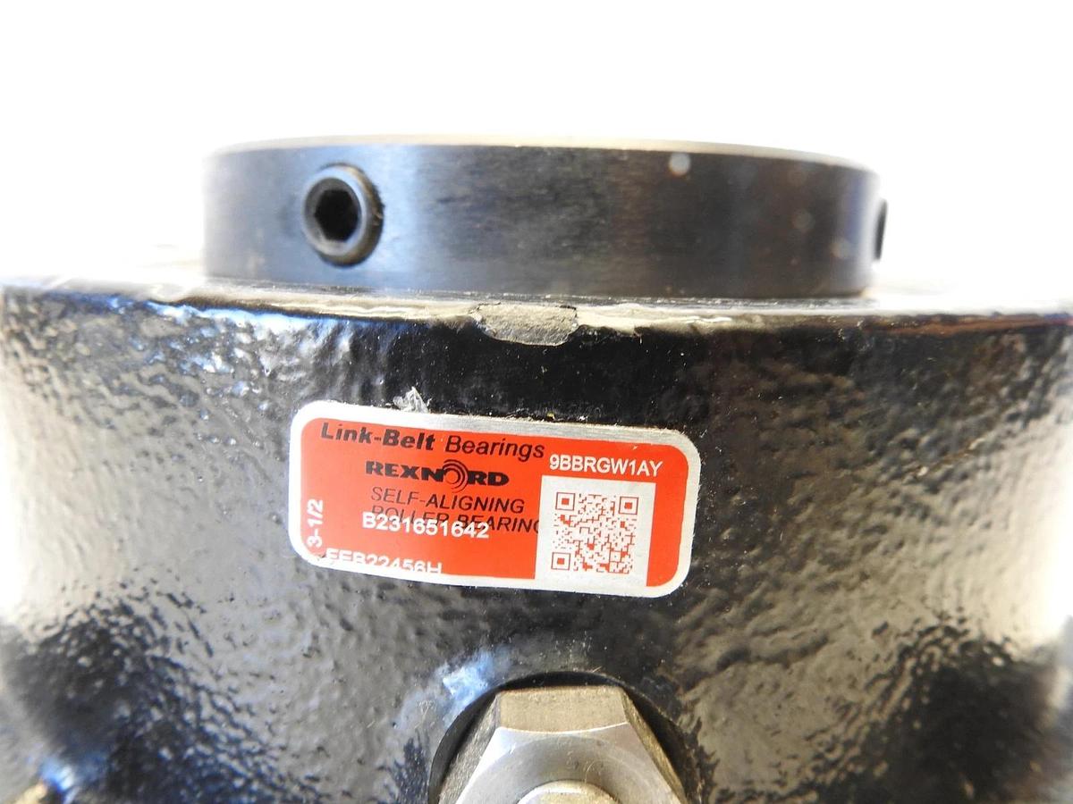 Rexnord Link-Belt FEB22400 4 bolt Flange Block Spherical Roller Bearing 3-1/2"