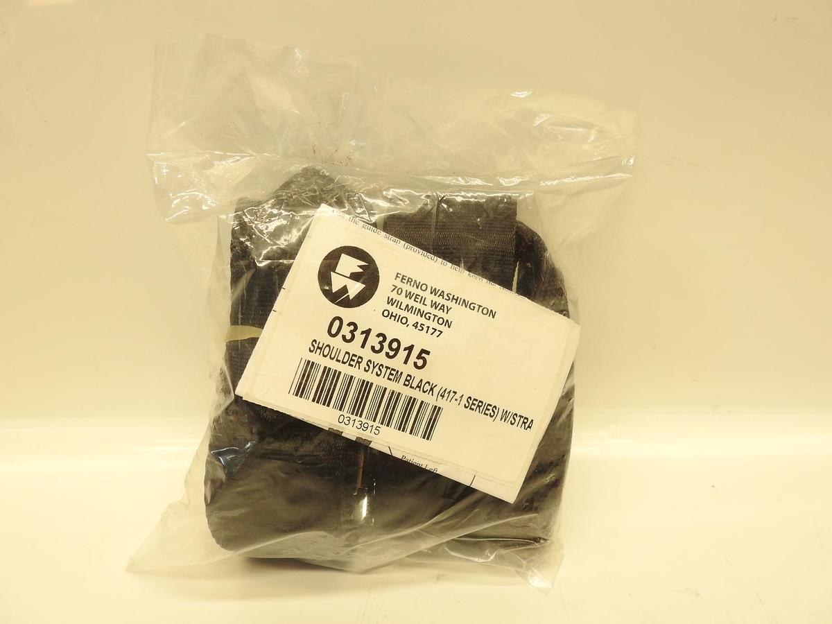 New Genuine Ferno Washington 0313915 417-1 Black Shoulder Restraint Strap