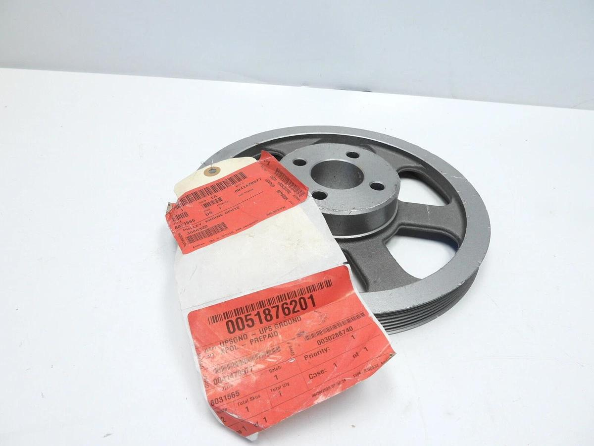 New Oem JLG 3580320 PULLEY, ENGINE DEUTZ 8031565