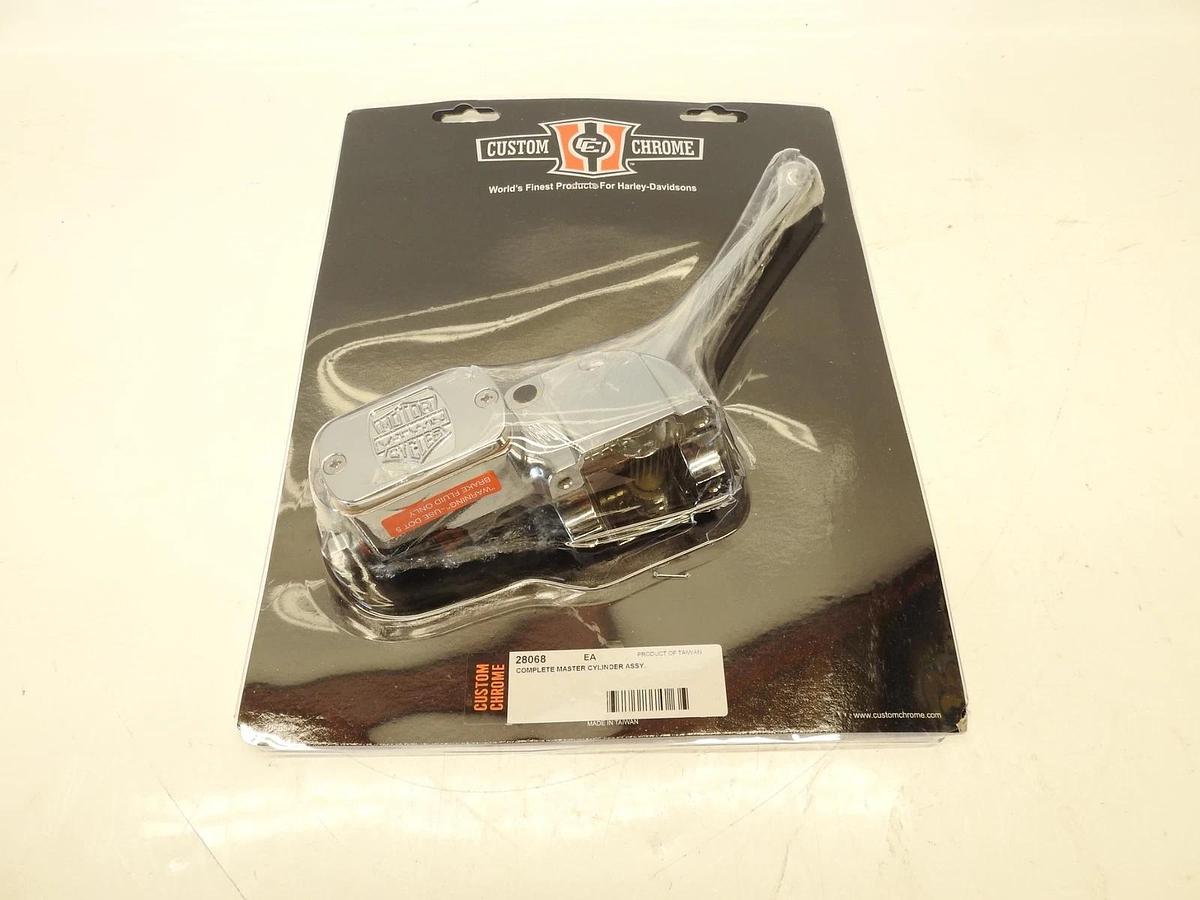New Custom Chrome 28068 Complete Master Cylinder Assy