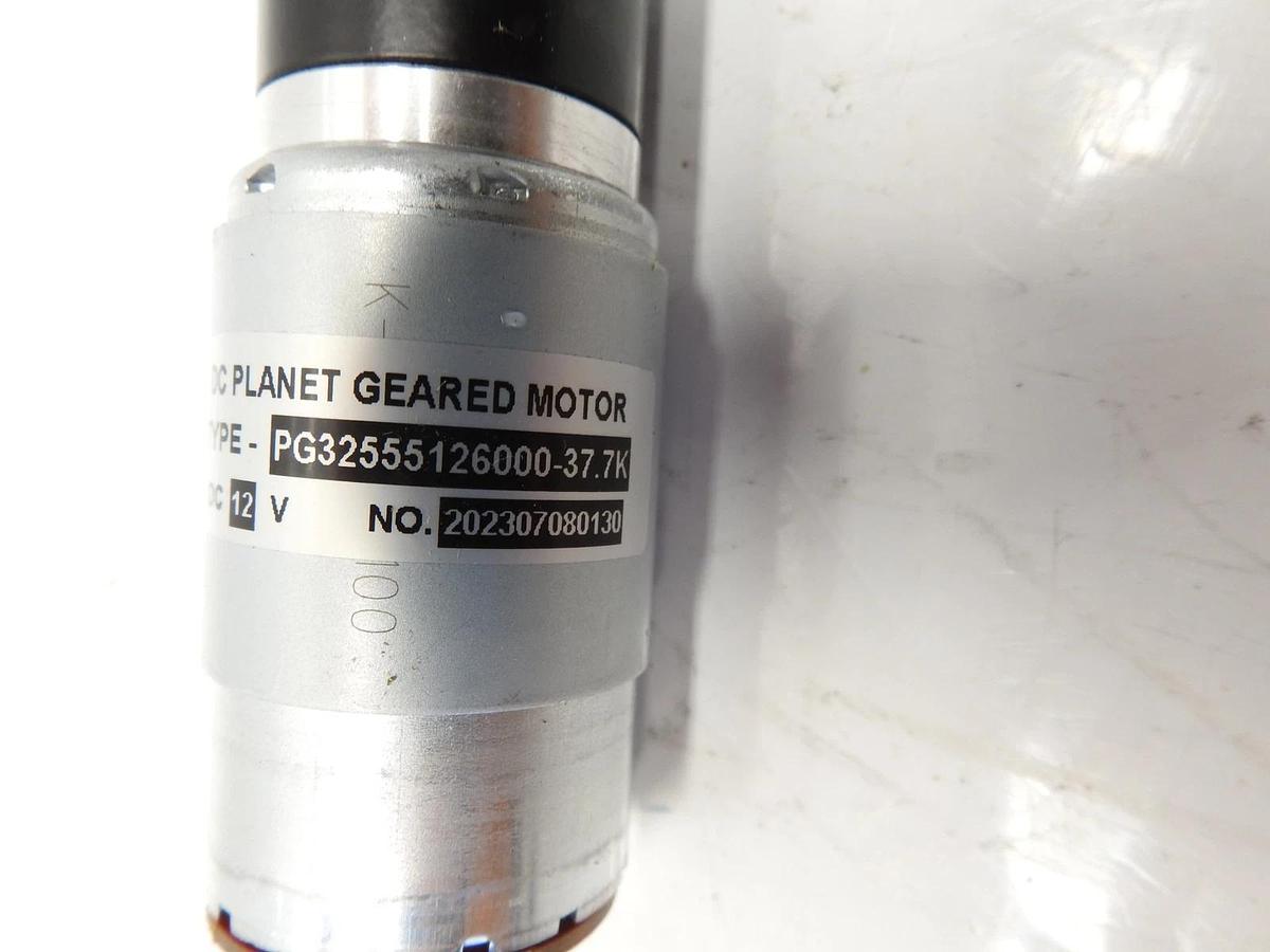 New 12V 32mm DC Planetary Reduction Gearbox Motor PG32555126000