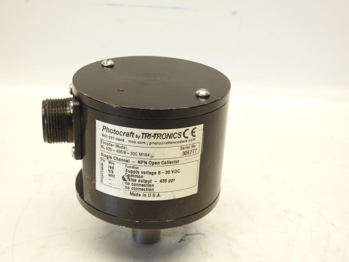 New Photocraft RL.625-436/8-30C M164 Single Channel NPN Open Collector *Black
