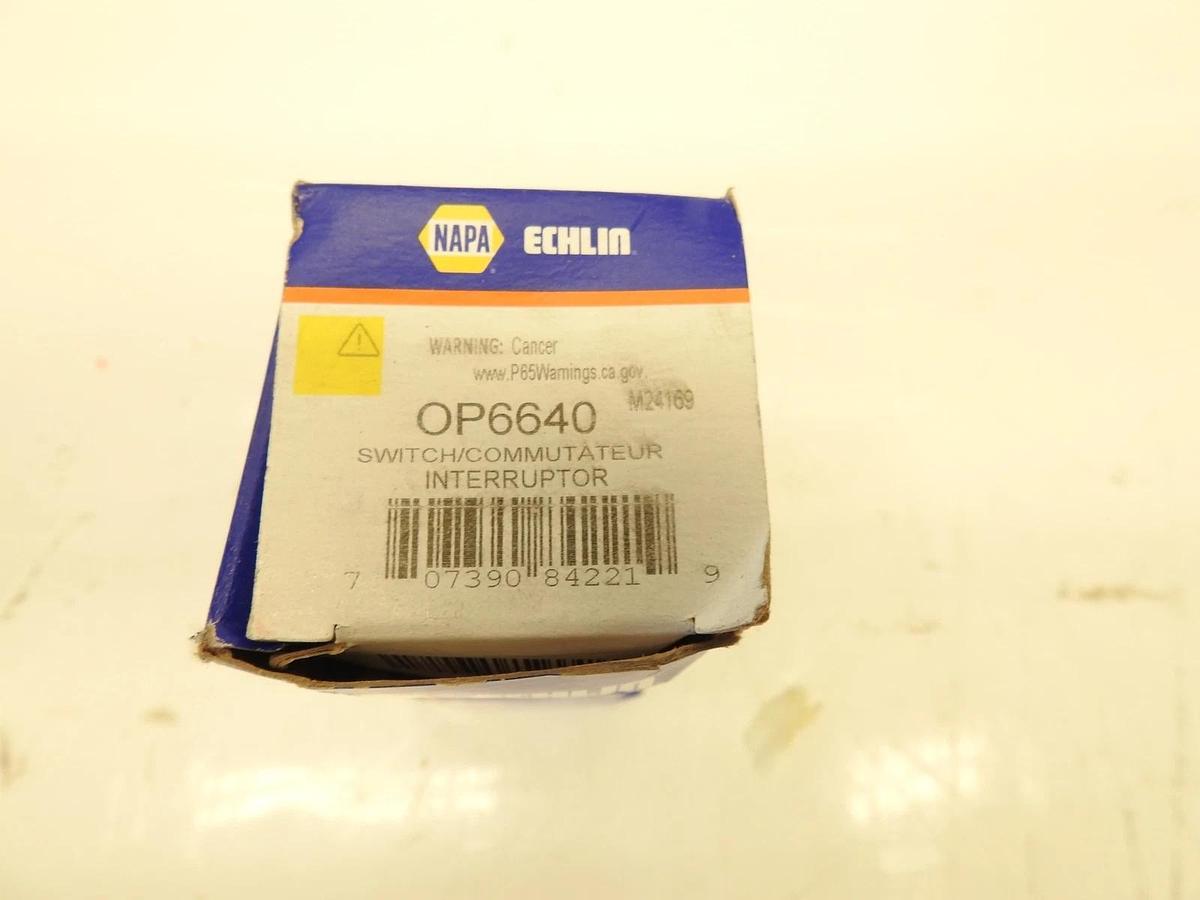 Napa Echlin Engine Oil Pressure Switch OP6640