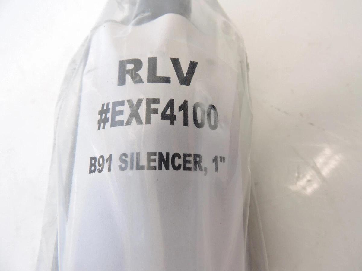 New RLV EXF4100: B91 1" Exhaust Silencer