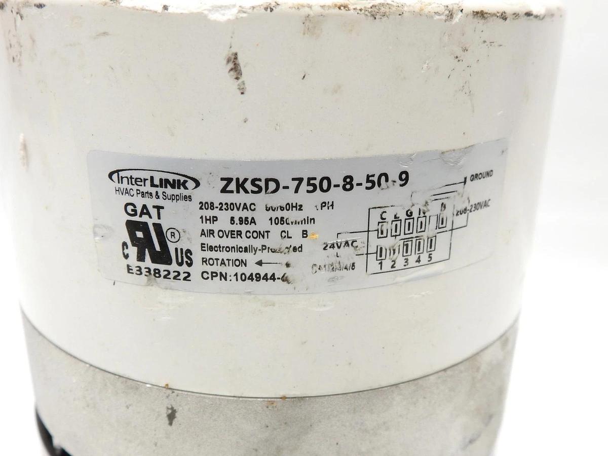Lennox Interlink 104944-49 ZKSD-750-8-50-9 Replacement X13 Blower Motor 1HP