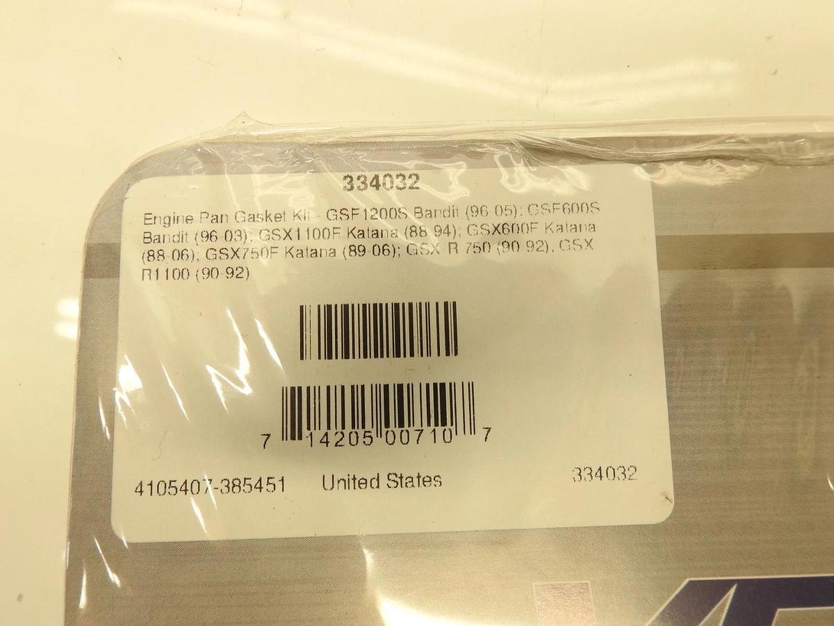 New Vertex Engine Pan Gasket Kit (334032)