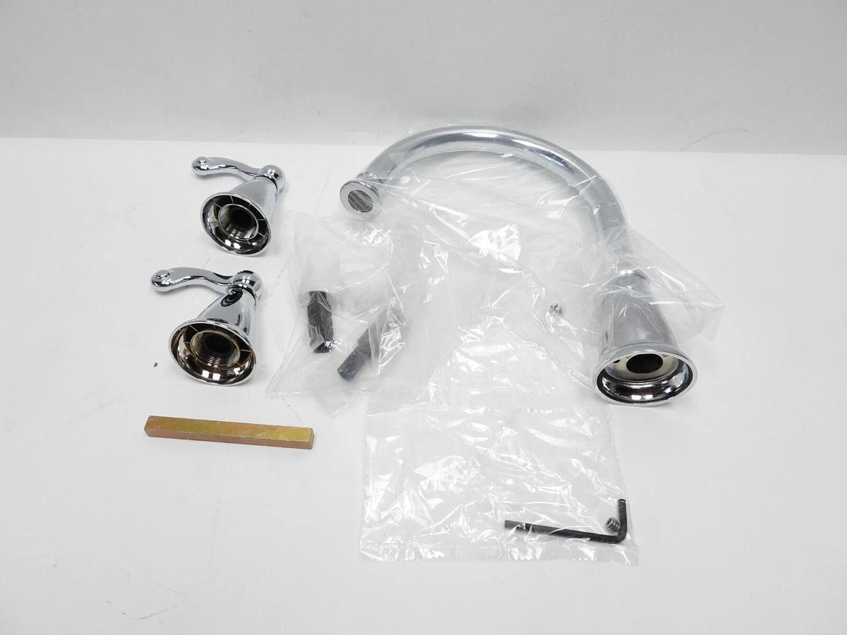Moen T624 Chrome Traditional Deck Mounted Roman Tub Faucet Trim
