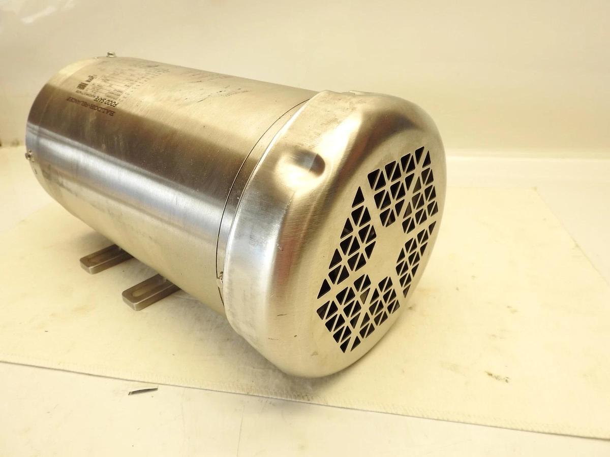 NEW GENUINE BALDOR CFSWDM3556-E 1155RPM 56C TEFC 3PH STAINLESS FOOD SAFE MOTOR