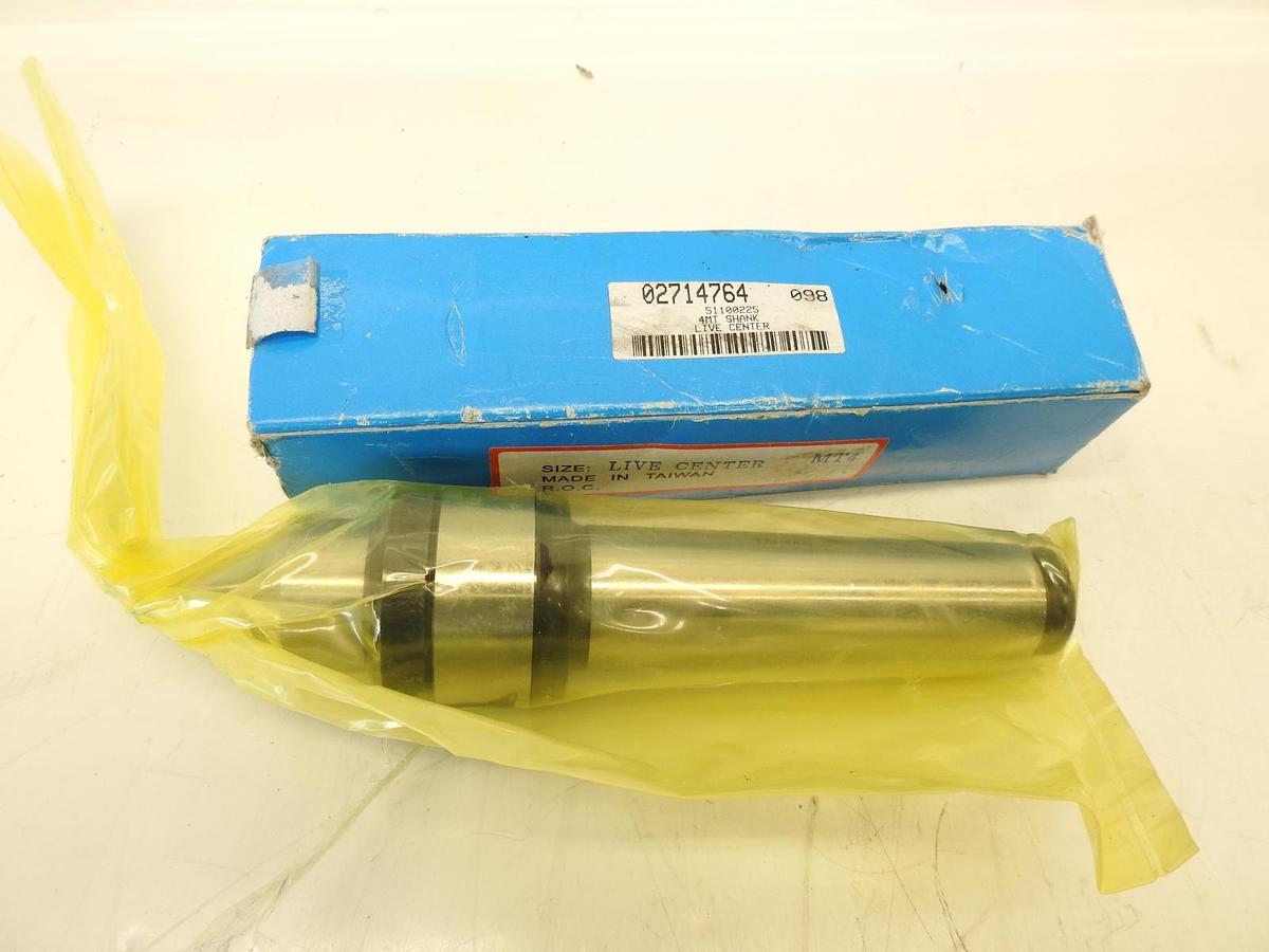 New Motion Industries 0271476 MT4 Taper Shank, Live Center