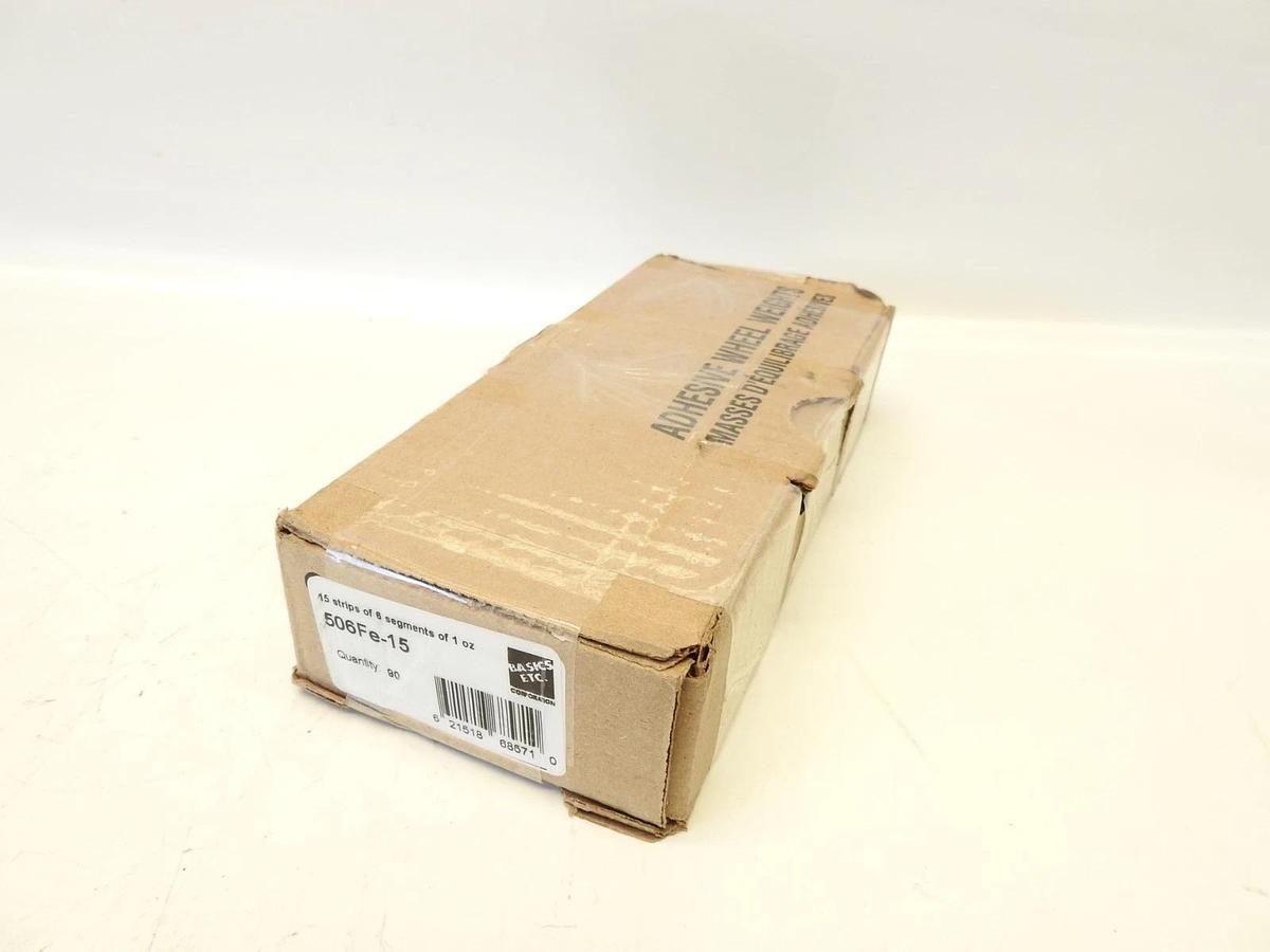 Plombco 506FE-15 Tape Weight STEEL Cold Weather 1oz 1 1/4" x 6 1/4" 90PCS