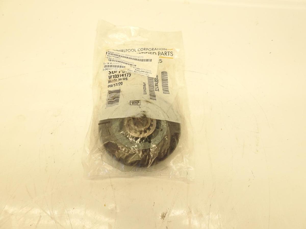 New Genuine OEM Whirlpool Dryer Drum Support Roller WPW10314173