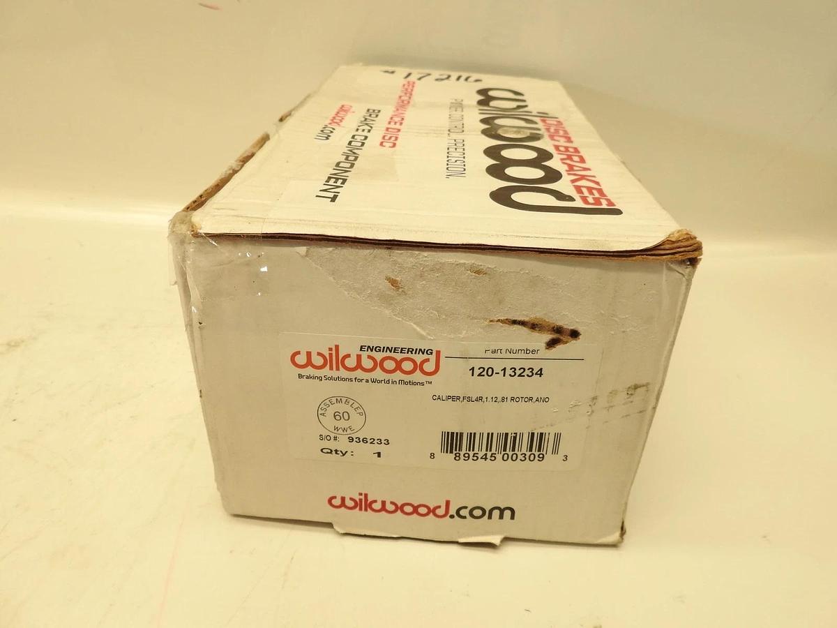 Wilwood Forged Superlite 4 Radial Mount Ano Caliper Piston 1.98" / 0.81" Rotor