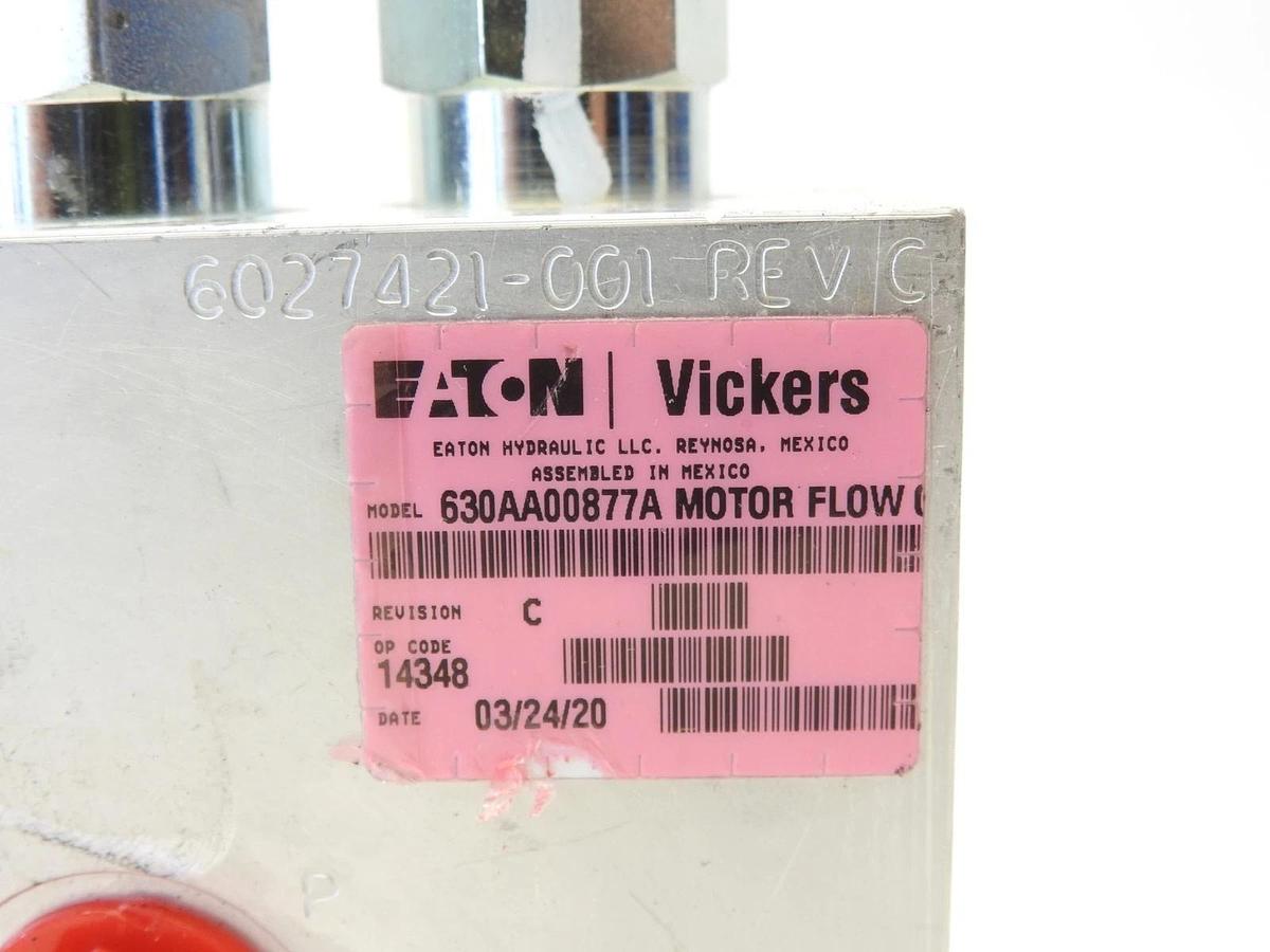 New Oem Eaton Vickers Valve Block 630AA00877A  6027421-001