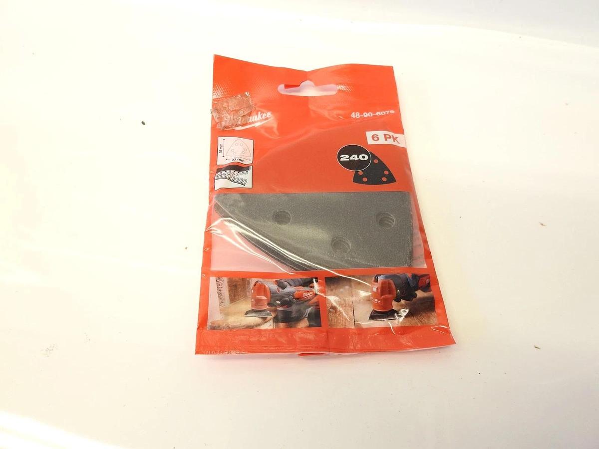 Lot Of 4 6-Packs Milwaukee 48-90-6075 HOOK & LOOP 93mm grit 220