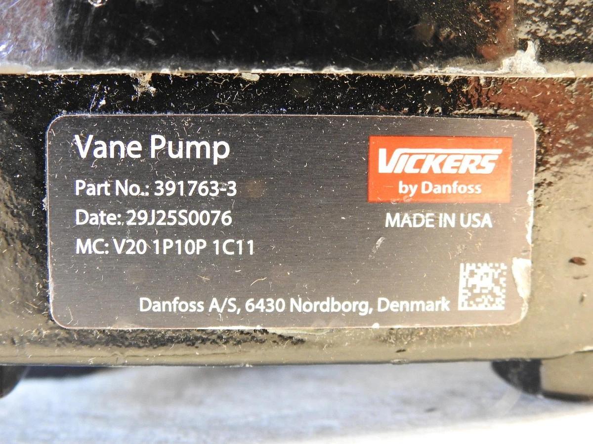 New Genuine Vickers 391763-3 V20 Series Hydraulic Vane Pump 3/4 straight Keyed S