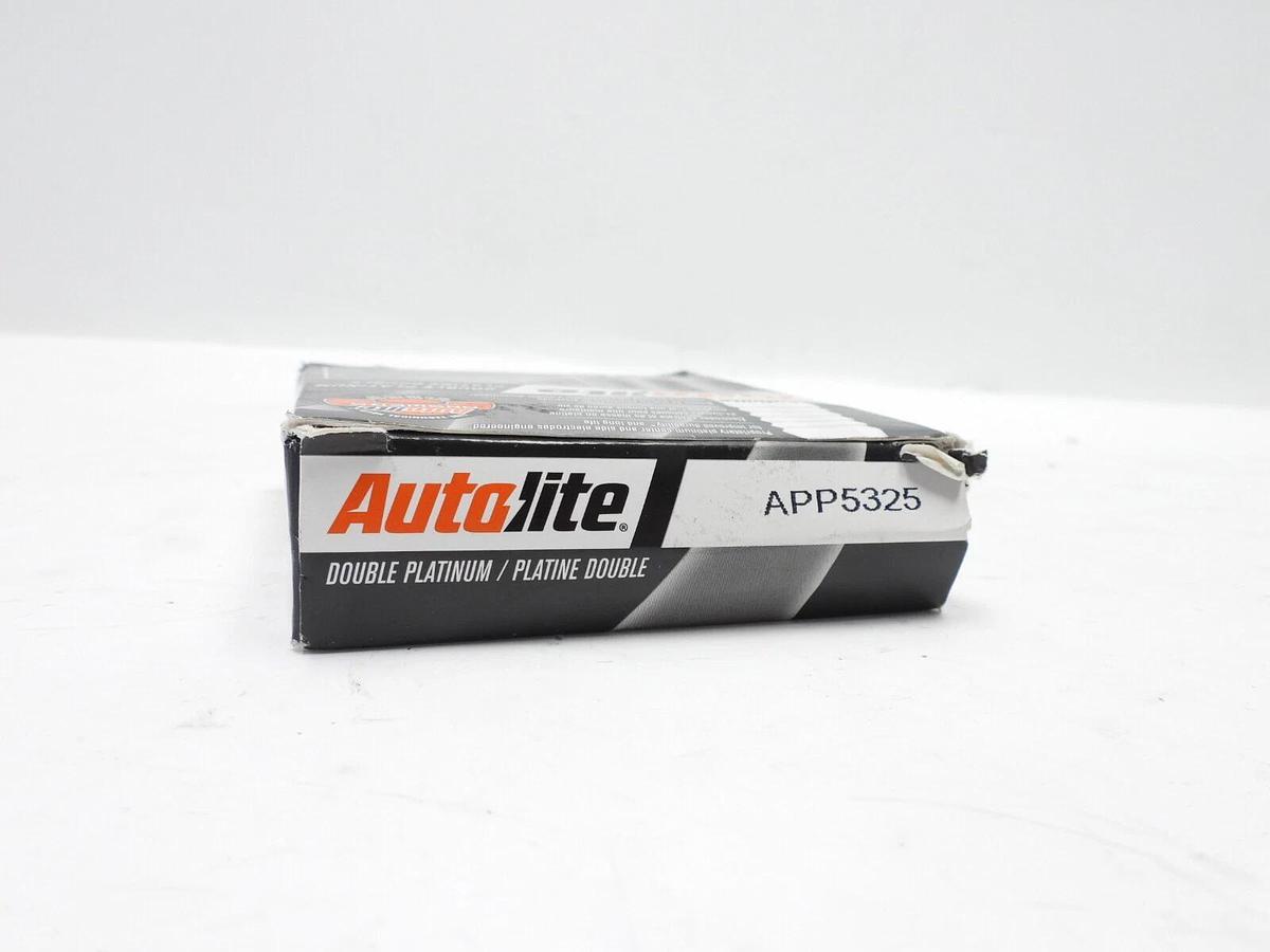 Autolite Double Platinum Spark Plugs - MPN APP5325 - Set of 4 Spark Plugs