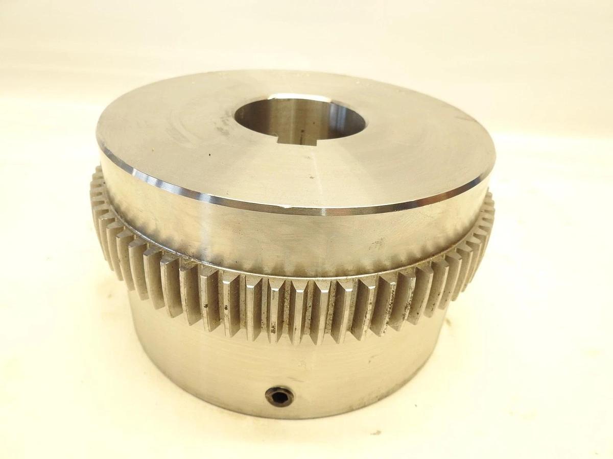 Falk 7-inch Gear Coupling Hub 1035G Series 2.4375 in Bore with Keyway