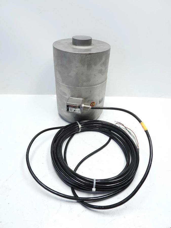 RICE LAKE RL8C2P1SST-200K STAINLESS STEEL COMPRESSION CANISTER LOAD CELL UNUSED